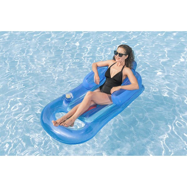 Bestway® Matelas gonflable de piscine Bestway® '' Summer Colors™'' 1,61 m x 84 cm