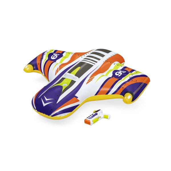 Bestway® Bouée à chevaucher ''Splash Shuttle™'' pour enfants 1,17 x 1,07 m