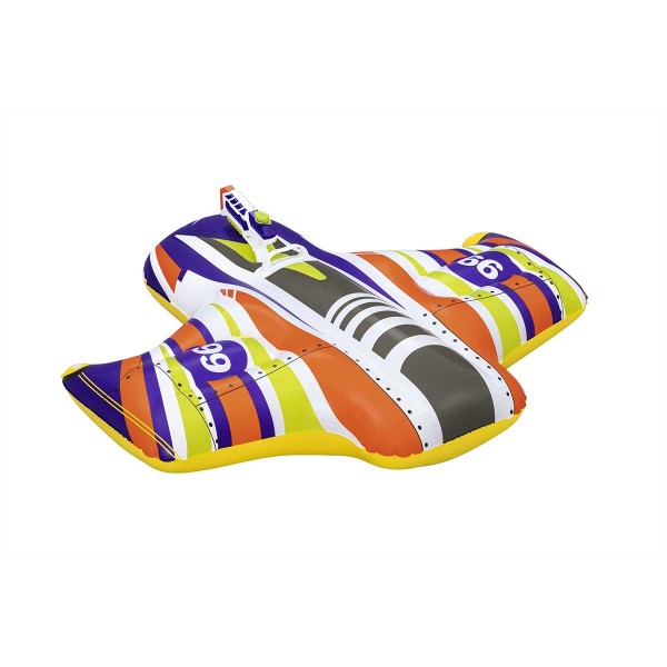 Bestway® Bouée à chevaucher ''Splash Shuttle™'' pour enfants 1,17 x 1,07 m