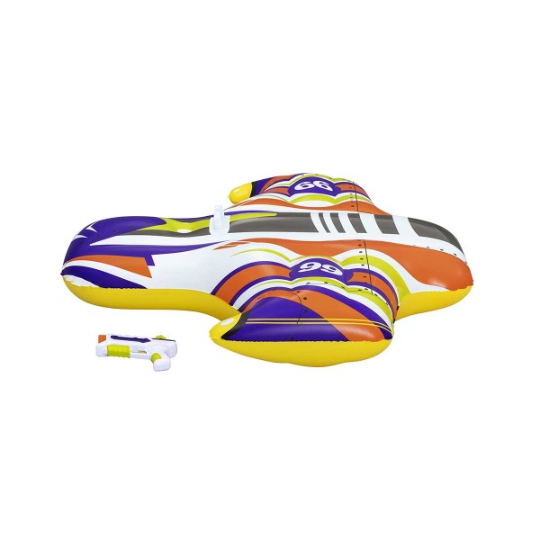 Bestway® Bouée à chevaucher ''Splash Shuttle™'' pour enfants 1,17 x 1,07 m