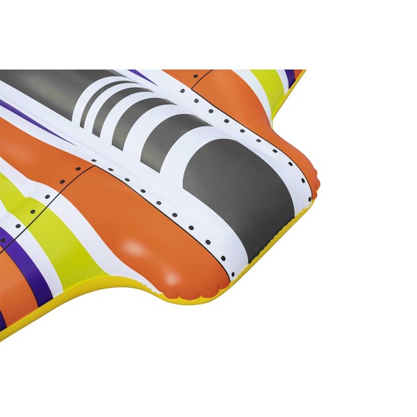 Bestway® Bouée à chevaucher ''Splash Shuttle™'' pour enfants 1,17 x 1,07 m