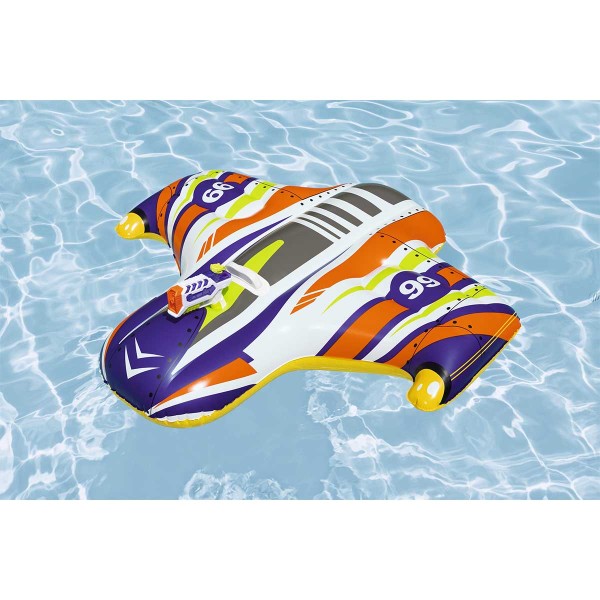 Bestway® Bouée à chevaucher ''Splash Shuttle™'' pour enfants 1,17 x 1,07 m