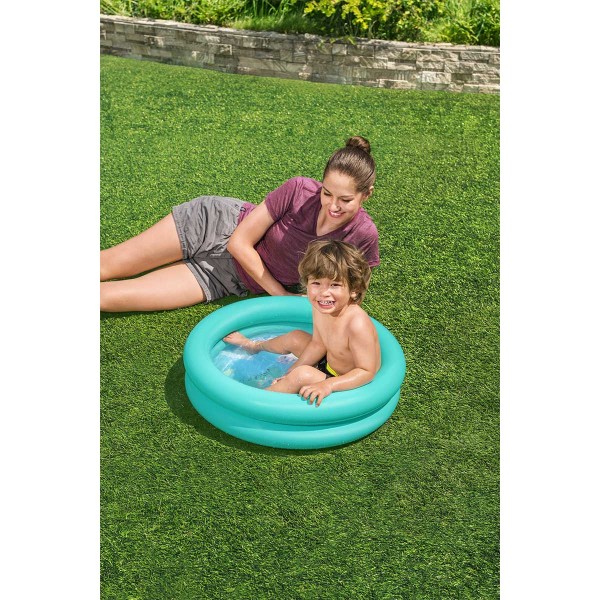 Bestway® Piscine gonflable ronde à double anneau 61 cm x 15 cm