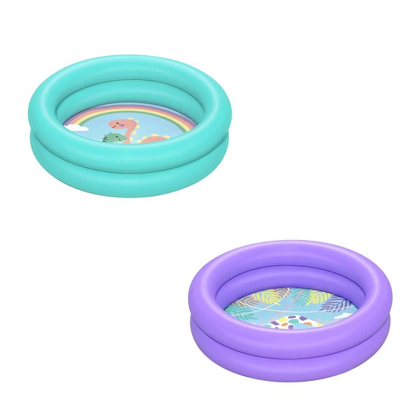 Bestway® Piscine gonflable ronde à double anneau 61 cm x 15 cm