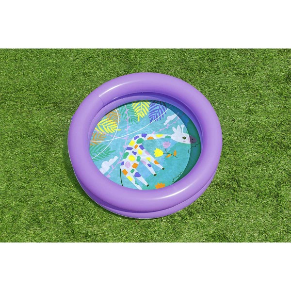Bestway® Piscine gonflable ronde à double anneau 61 cm x 15 cm