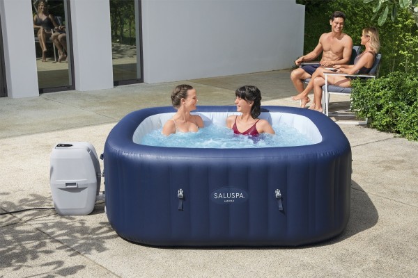 SaluSpa® ''Hawaii Smart AirJet™'' Spa gonflable avec contrôle via l'application, 4 à 6 personnes