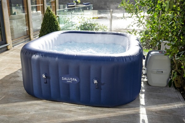 SaluSpa® ''Hawaii Smart AirJet™'' Spa gonflable avec contrôle via l'application, 4 à 6 personnes