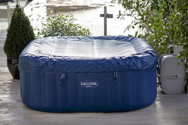 SaluSpa® ''Hawaii Smart AirJet™'' Spa gonflable avec contrôle via l'application, 4 à 6 personnes