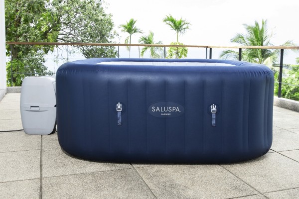 SaluSpa® ''Hawaii Smart AirJet™'' Spa gonflable avec contrôle via l'application, 4 à 6 personnes