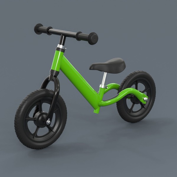 Kids Balance Bike Green