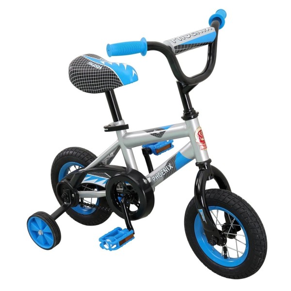 Phoenix - Vélo avec roues latérales pour garçons (10