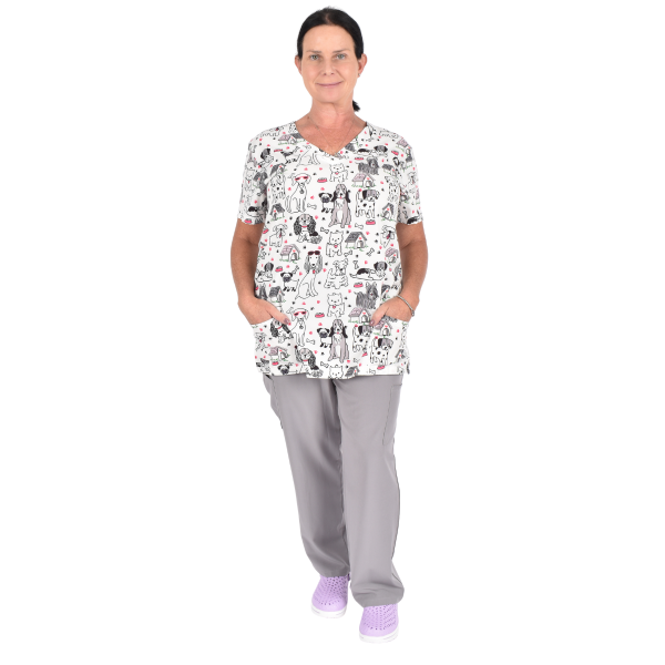 Ensemble de gommage extensible - Imprimé animal