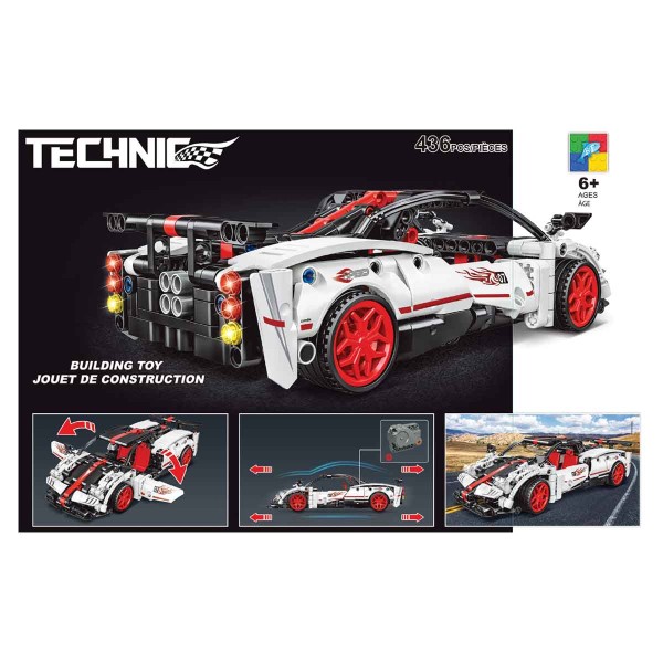 Voiture de course Technic 436 Pcs