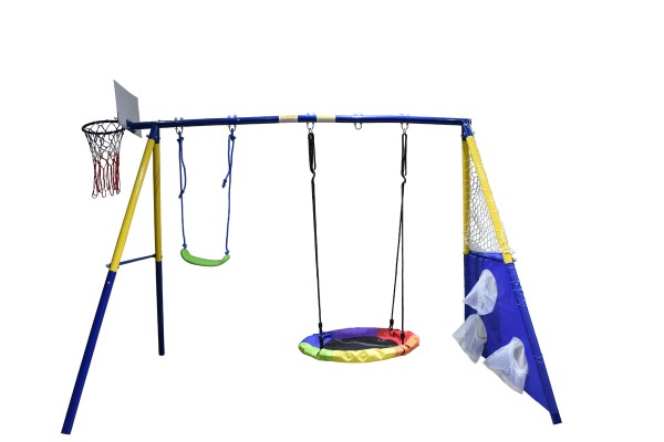 Double Swing Set 277x190x170cm