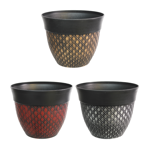 Metallic Planter