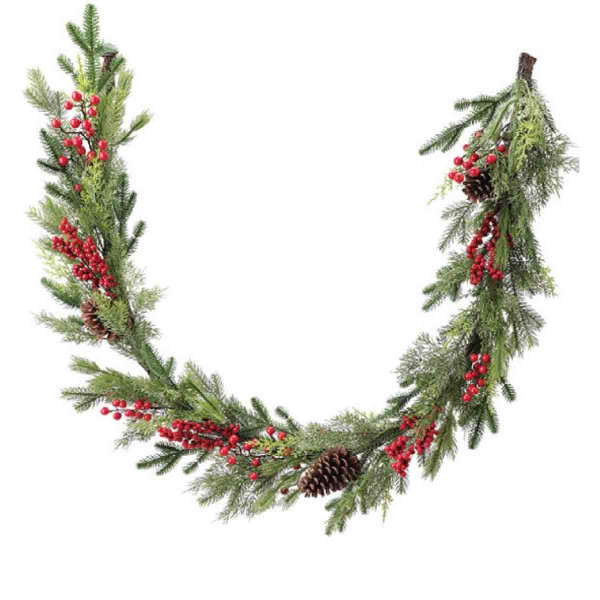 1.83m Mixed Pine Garland