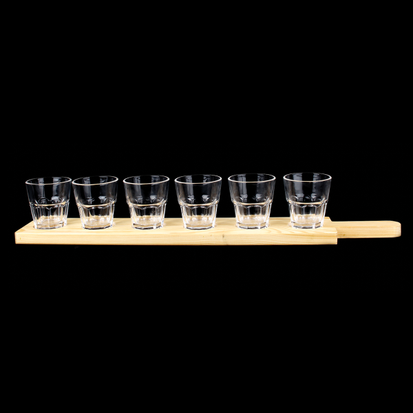 Glass Shooter Set 7pc Costo