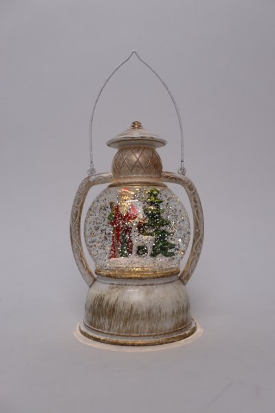 Lanterne du Père Noël Vintage