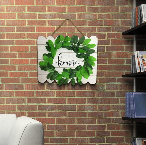 Déco murale home leaves