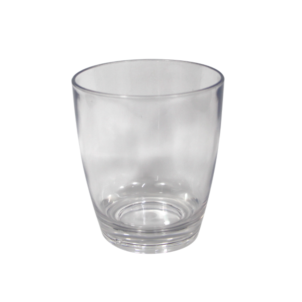 Tumbler 12oz Set/3 Acrylic Clear