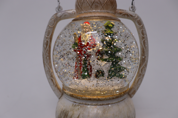 Lanterne du Père Noël Vintage