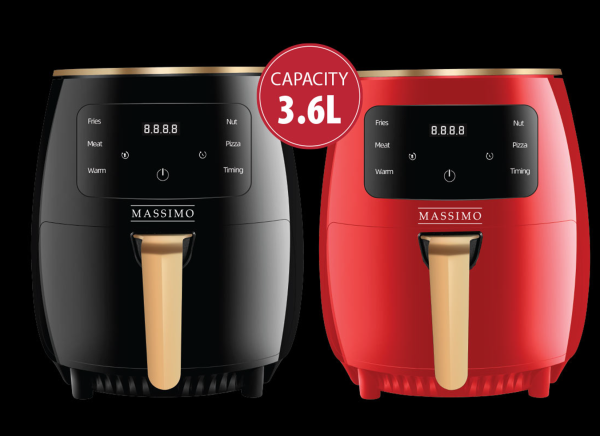 Massimo - Air Fryer 3.6l Digital Control