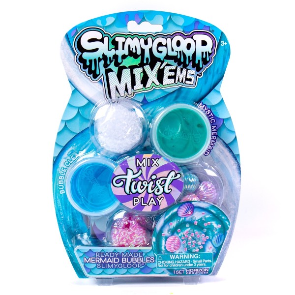 Mermaid Bubbles Slimygloop Mix'ems Twist