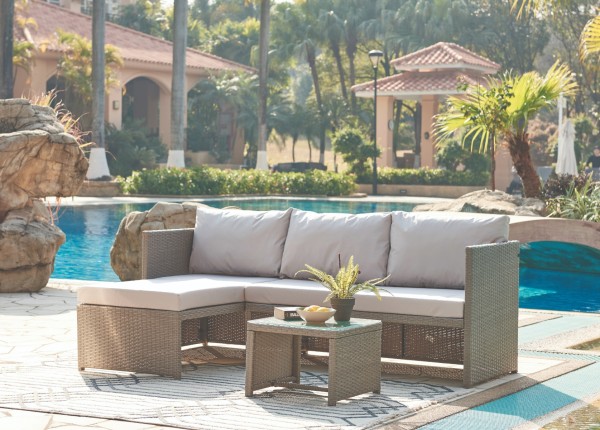 Sol Del Mare - 3pcs Outdoor Sofa Set