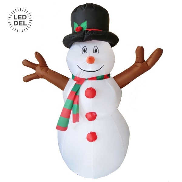 4' Inflatable Snowman, 3 Led Bulbs - Magasins Hart | Hart Stores