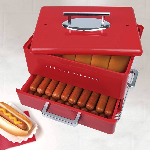 Nostalgia - Retro Hot Dog Steamer