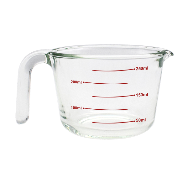 Borosilicate Mesuring Cup 250m