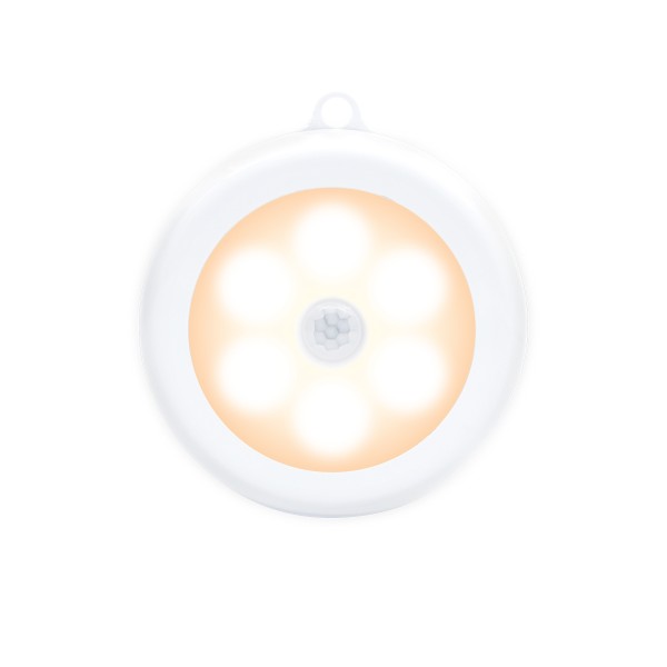 WATTSON | Ensemble de 2 lampes DEL rondes à capteur infrarouge