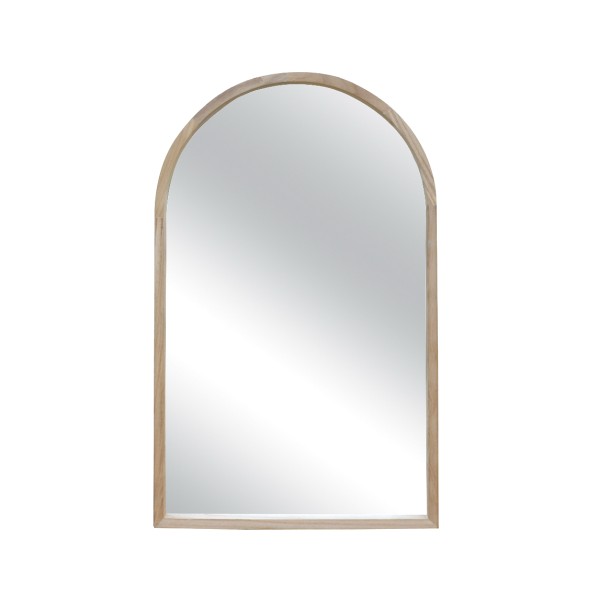 Miroir à cadre en bois naturel 60x90 cm