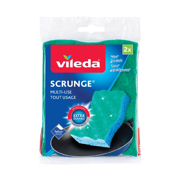 Lot de 2 éponges multi-usages SCRUNGE de Vileda