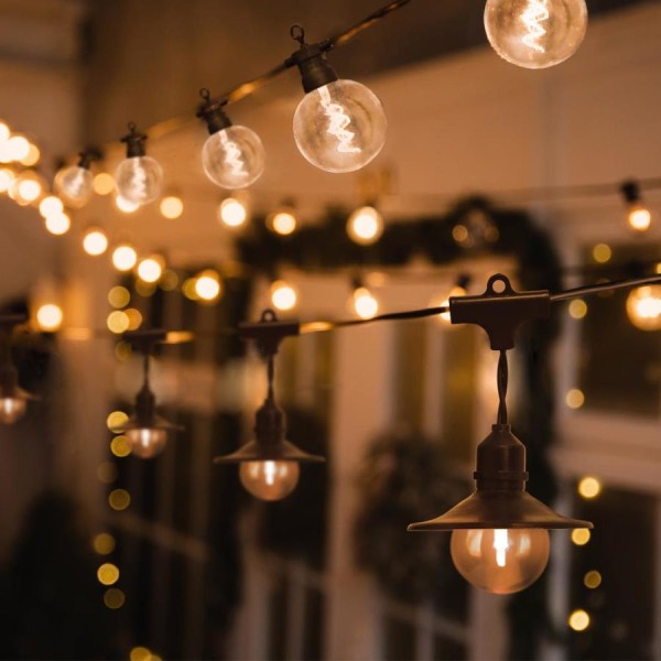 Globe & Lamp Shade 10L G50 LED String Lights