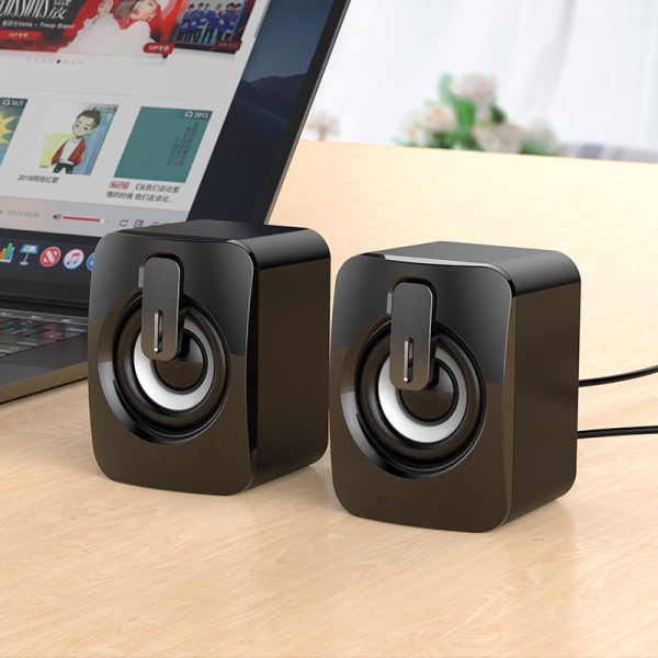 Pair Of Gaming Speakers Fancy Light