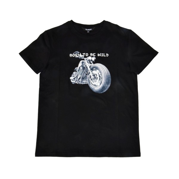 Polargear - Black Graphic T-Shirt - BORN TO BE WILD - Magasins Hart | Hart Stores
