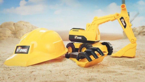 Rhino Construction - Building Machines Sand Set