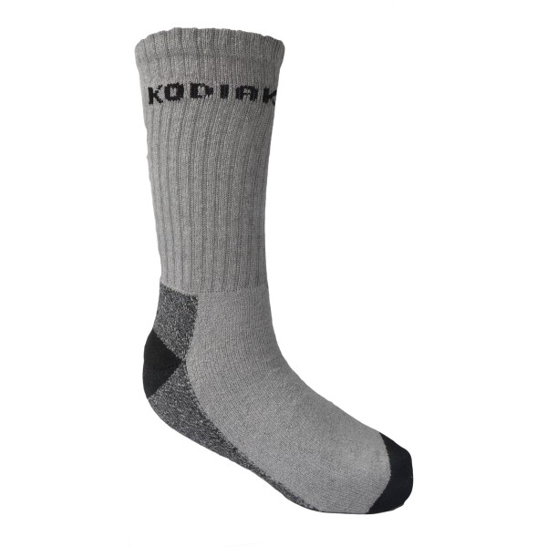 Kodiak - Paquet de 4 chaussettes de travail | Gris