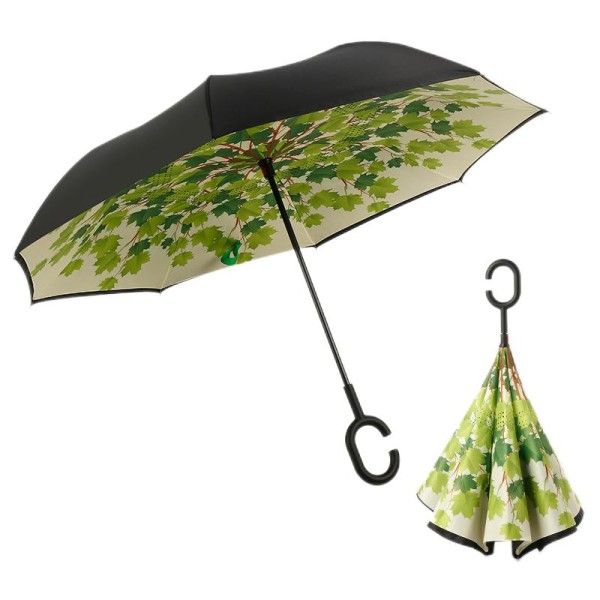 Parapluie inversé antidérapant 8k Type C à main libre
