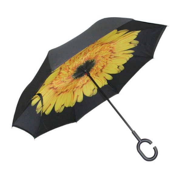 Parapluie inversé antidérapant 8k Type C à main libre