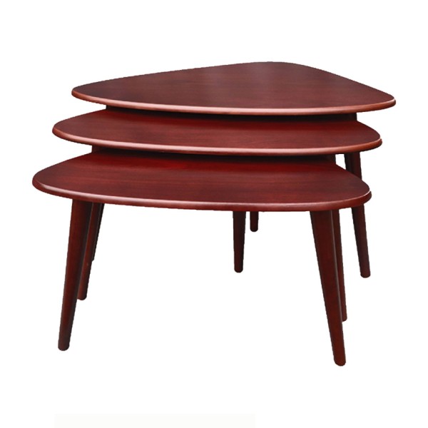 Wood Nesting Tables 3-piece - Magasins Hart | Hart Stores
