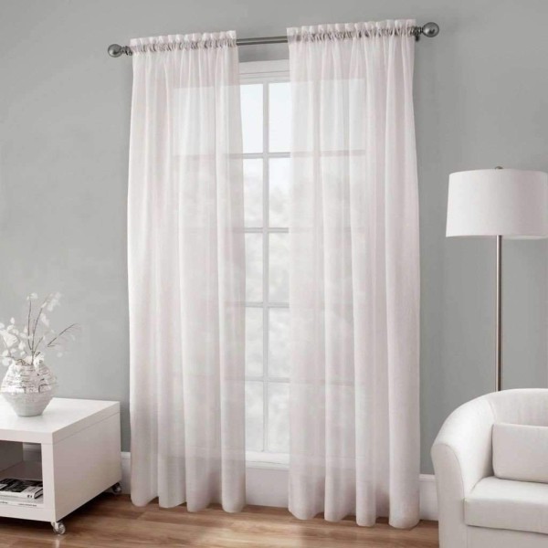 Basic Elegance Rod Pocket Voile Panel 54x96