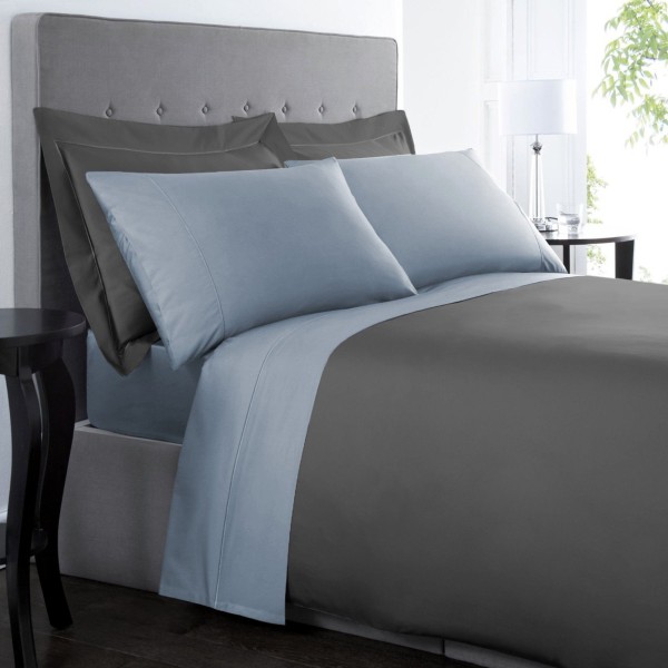 Blanc de Blancs - Ensemble de draps riches en coton 1000 fils