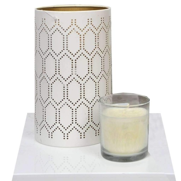 Candle Holder 9x13cm Laser Cut Cozy Cabin Collection - Magasins Hart | Hart Stores