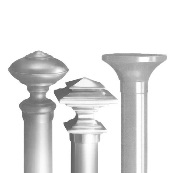 BELLAMY POLE SET - SILVER - Magasins Hart | Hart Stores