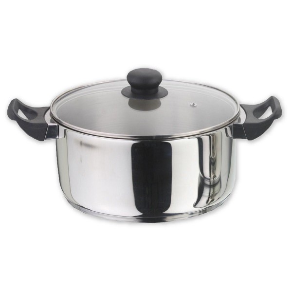Stainless Steel DutchOven with Glass Lid - Magasins Hart | Hart Stores