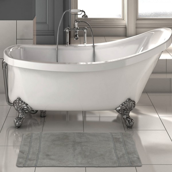 Lauren Taylor - Tapis de bain en coton Bloom