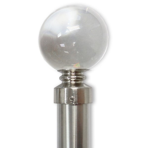 CHRISTINA POLE SET - BRUSHED NICKEL - Magasins Hart | Hart Stores