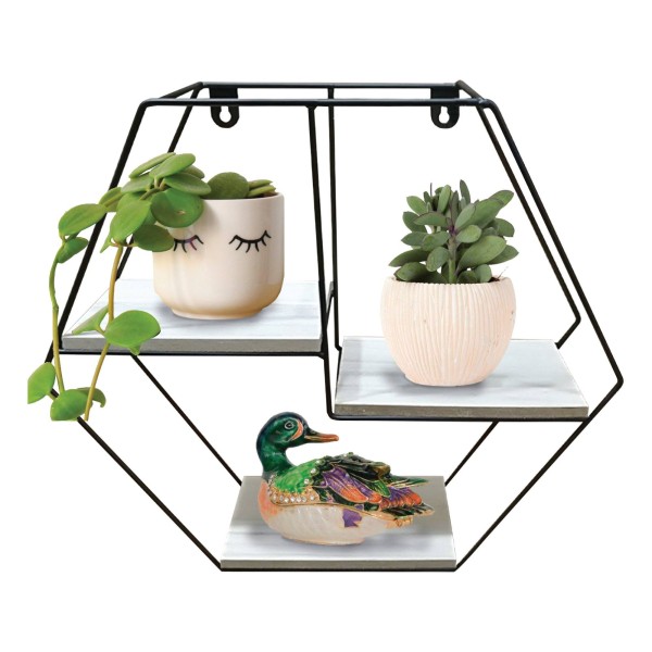 Lauren Taylor - Geometric Metal Shelf - Magasins Hart | Hart Stores